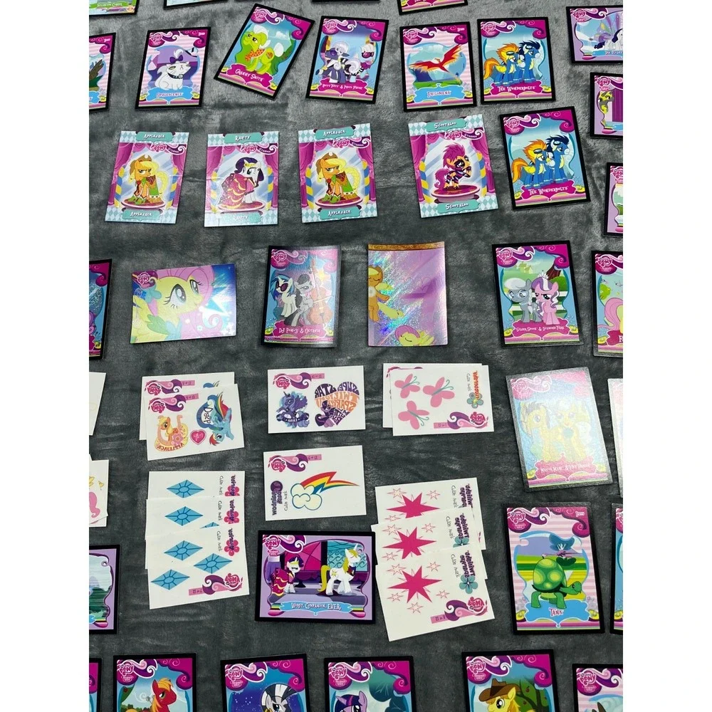 My Little Pony‎ Cards Trading Cards CGG CCG Holo Stickers Set Lot Of 105